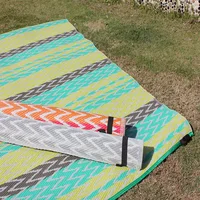 

ZNZ Camper Reversible Outdoor Waterproof Polypropylene Woven Picnic PP Mat