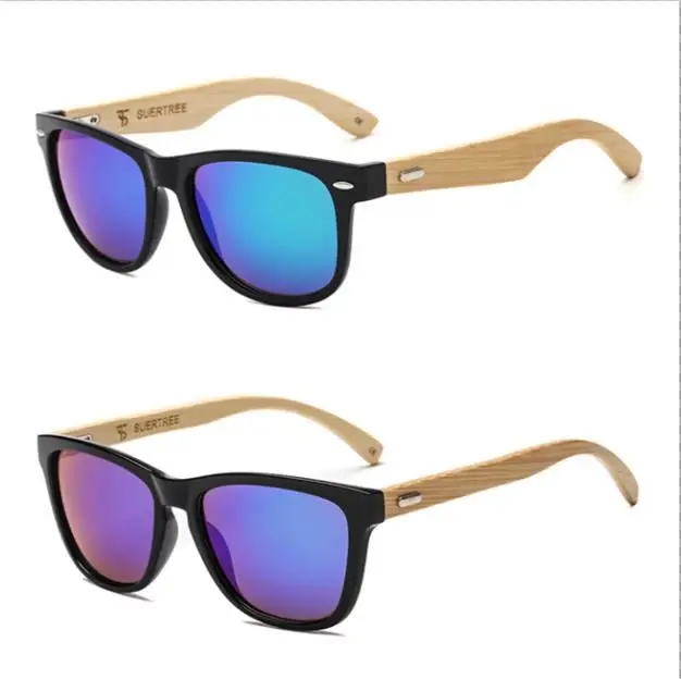 

Couple Valentine's Day Free Shipping Bamboo Mirror Trendy Sunglasses, Custom colors