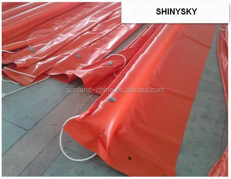 
Factory sale spill containment rubber drilling platform oil boom 
