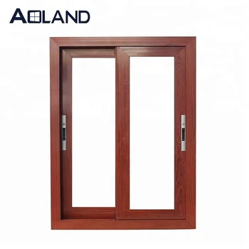 Gr&atilde;o de madeira de alum&iacute;nio janelas de correr com a Austr&aacute;lia Padr&atilde;o