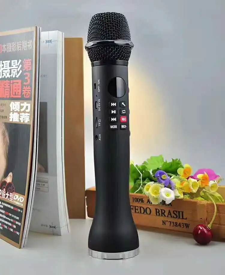 

Portable Karaoke wireless speaker with microphone Factory best price supply