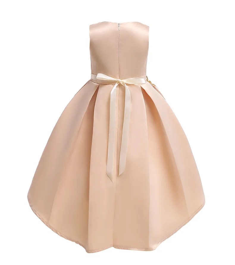 Wholesale 2019 summer sleeveless children girl 7th birthday party  dress