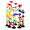 108 pcs educational connects toys run game plastic roller building blocks set marble run