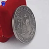 Pakistan air force custom metal brass silver eagle commemorative coins for Project Falcon