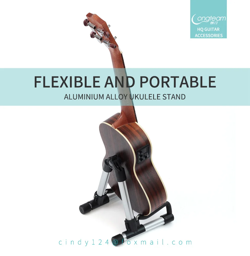Aluminium Alloy Ukulele Stand Ukulele Accessories Musical Instrument