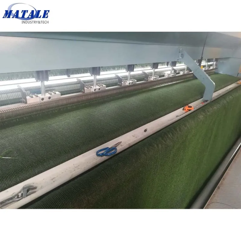 
Automatic artificial turf tuft making machine 