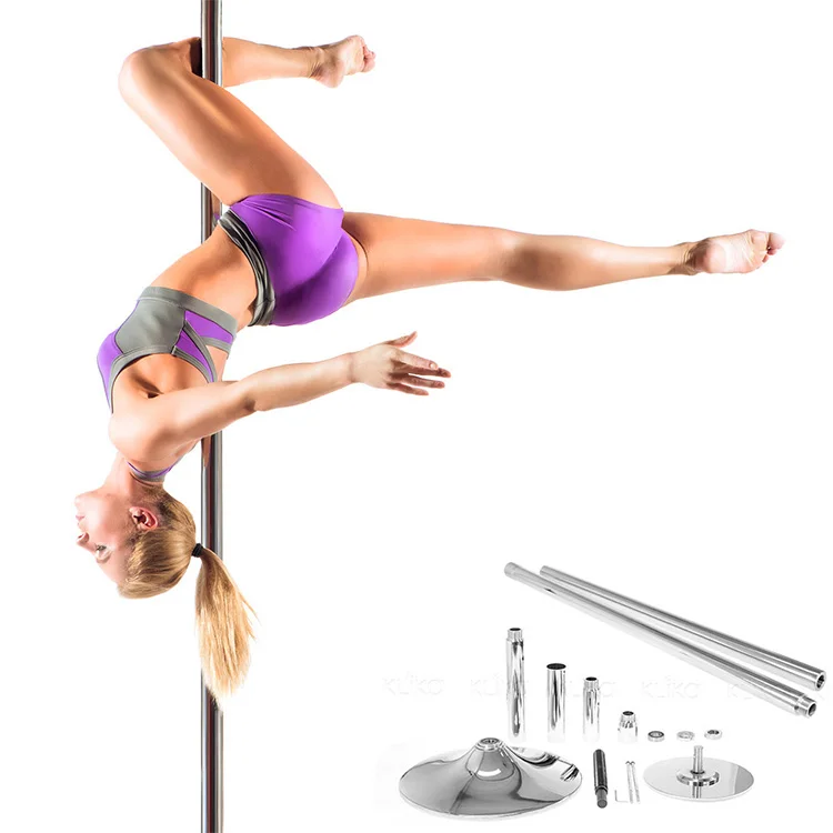 Details about   Dance Pole Pylon Spinning Adjustable Portable Fitness Strip Training 