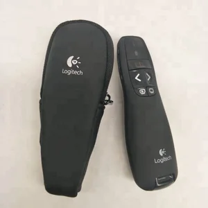 10pcs/lot Logitech Wireless Laser Presenter R400 with pouch bag for free shipping