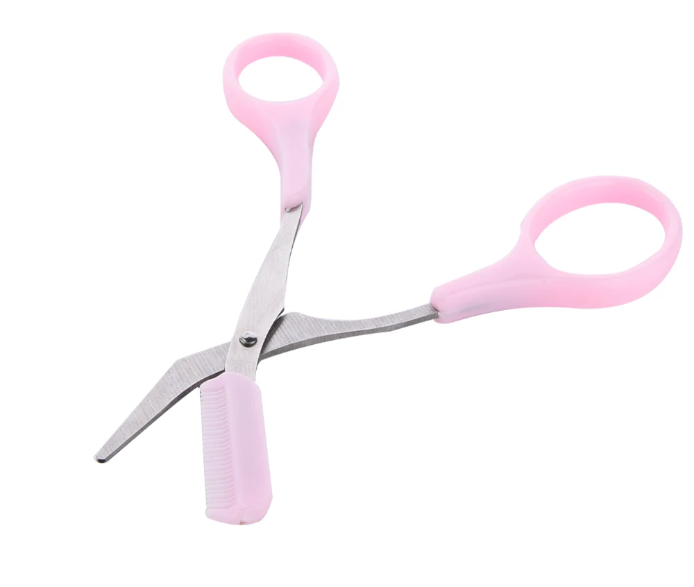 Eyebrow Trimmer Scissors With Comb Remover Makeup Tools Hair Removal Grooming Shaping Shaver Trimmer Eyelash Hair Clips.jpg