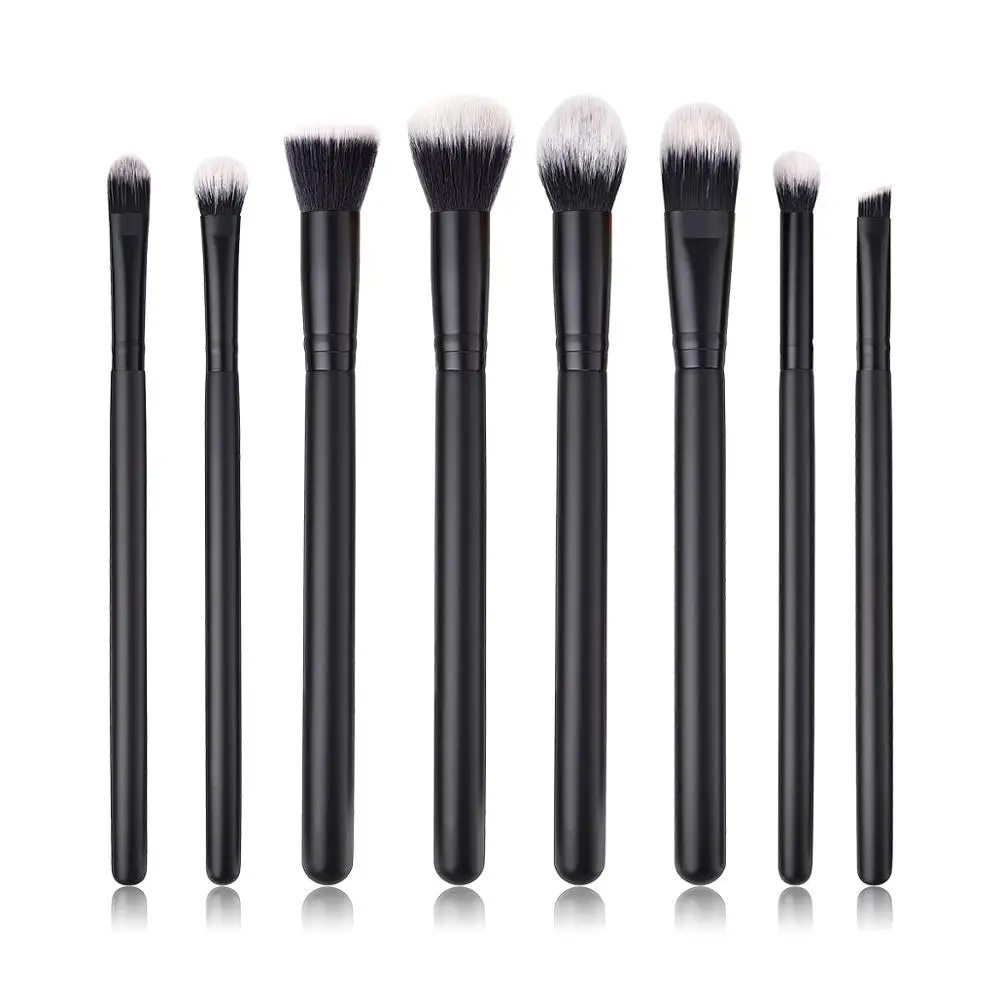 

high-end professional black wood handle powder foundation makeup brush