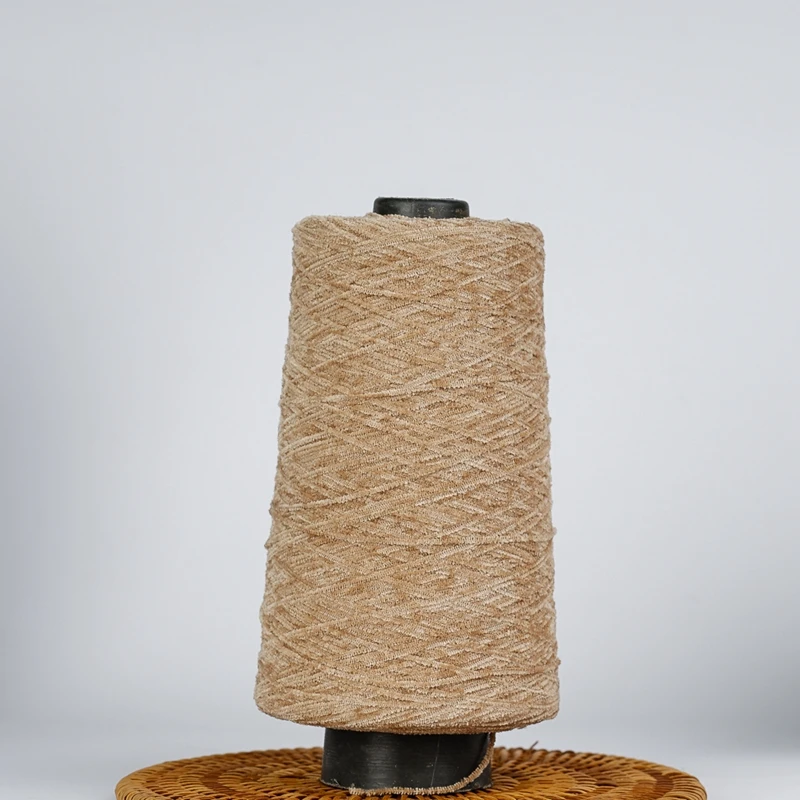 
popular 100% polyester chenille yarn like acrylic for knitting 