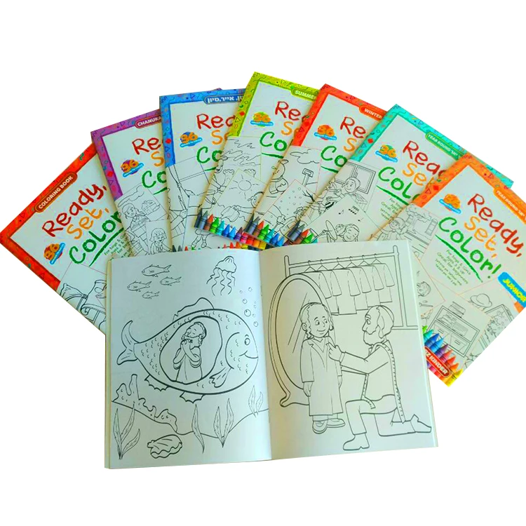 Guangzhou Printing Company Child Color Filling Book Publish With Cheap