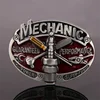 High Quality Western Zinc Alloy Engraved Custom Printing Logo Metal Belt Buckle for Men