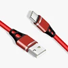 2018 HG Unique design mobile phone use micro usb data cable with pilot lamp