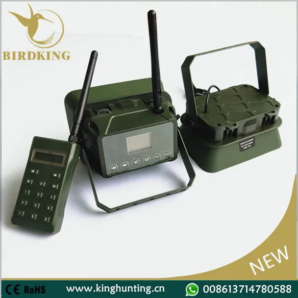 

60W With Timer Waterproof desert Wild Hunting Decoy Sound Equipment Bird Caller, Army green