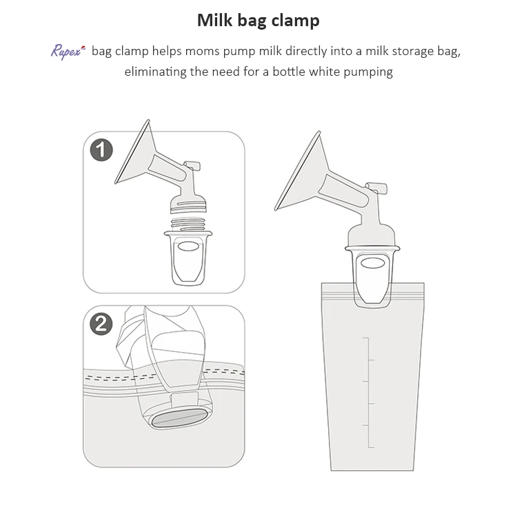 Electric Breast Pump Quiet Comfort Breastfeeding Breast Pump Milk Pump