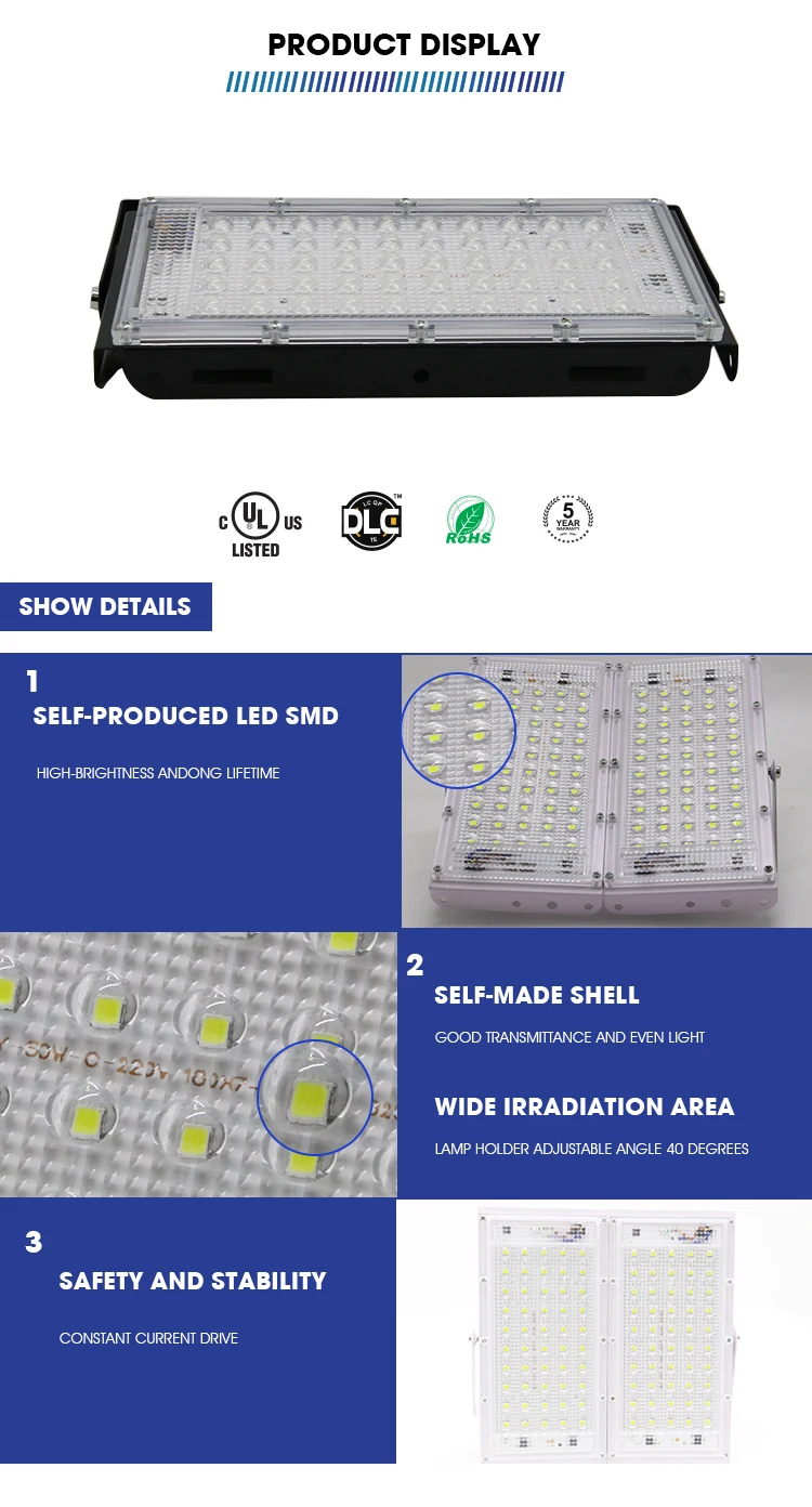 Led flood lights 50WBead spot light with 2 years warranty AC220-240V