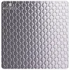 Decorative 0.8mm 430 BA Linen Embossed Stainless Steel color coating Sheet for wall panels