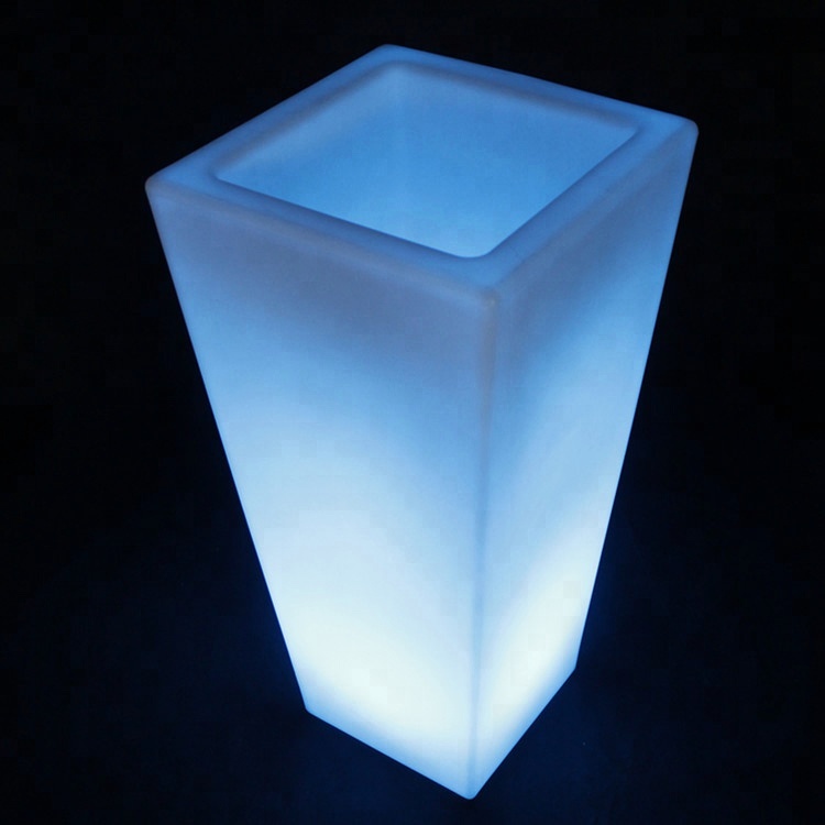 

Multi color change pot / led flower vase