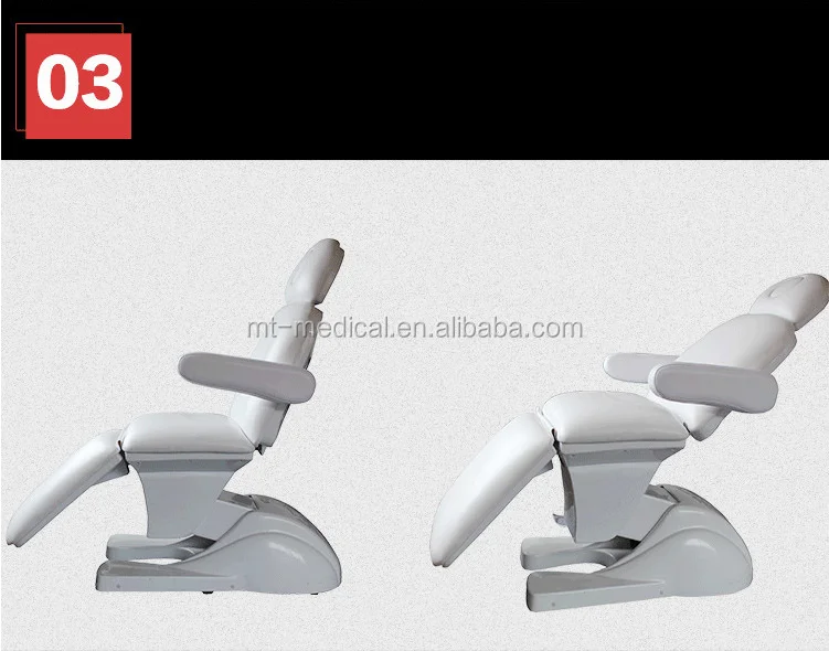 2017 New types beauty bed with 4 motors from Chinese manufacturer