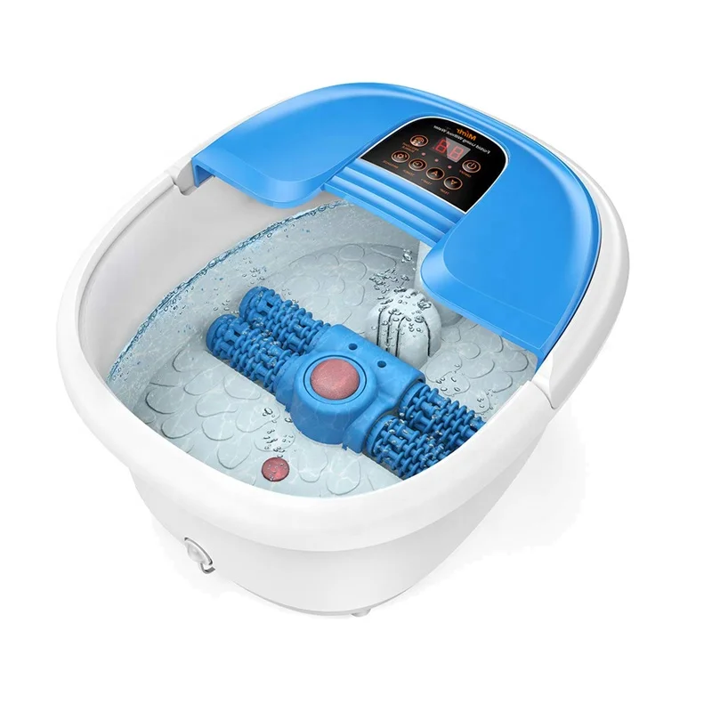 New Arrival Portable Automatic Fast Heating Bubble Foot Soaking Spa Bath Massager With Foot 2576