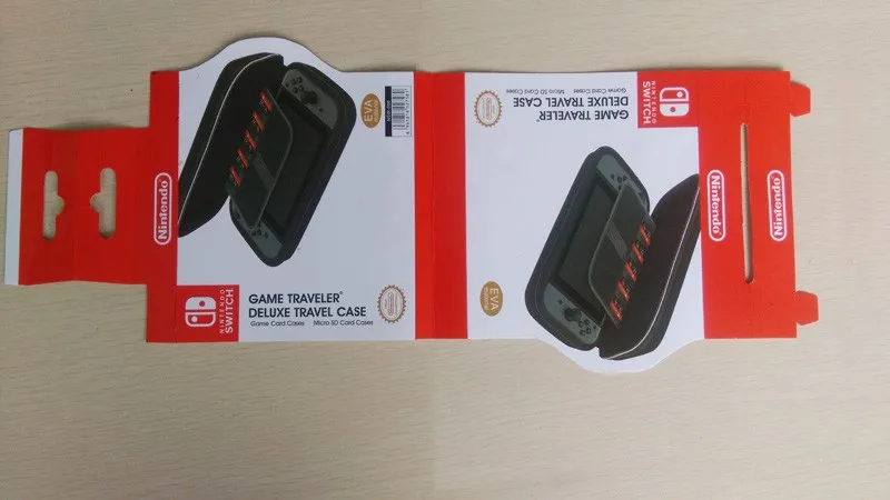 Eva Hard Case For Nintendo Switch With Retail package and 5 SD Card Slots