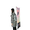 X Feather Backpack Carbon Fiber Flag for advertising