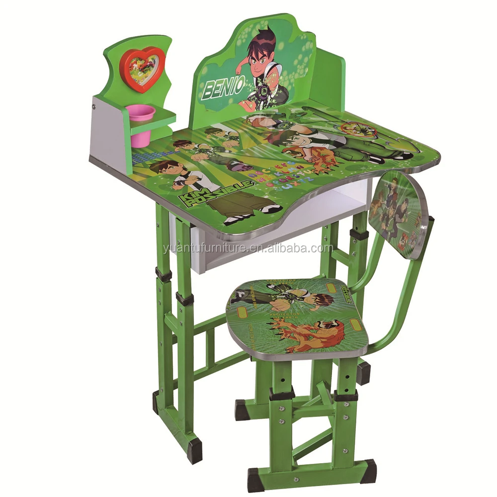 kids writing table with chair