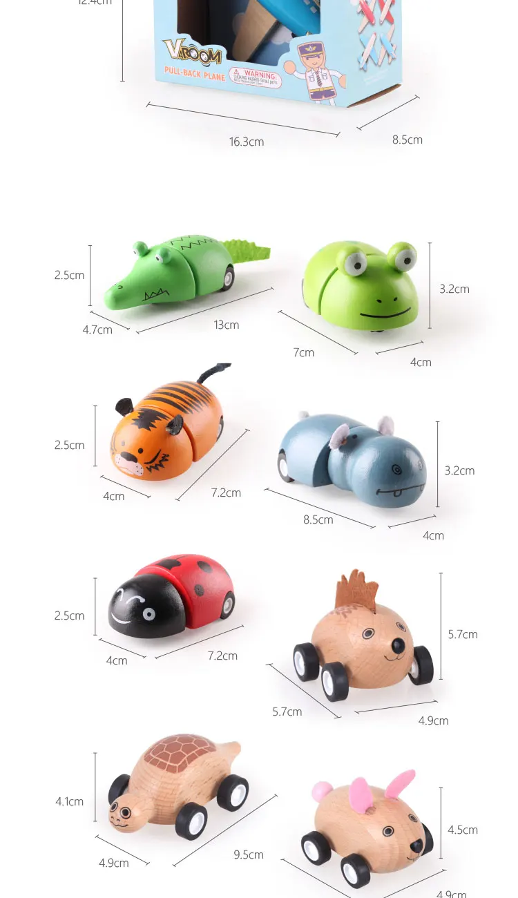 UDEAS kids toys animals wooden animal small animals toys,kids toys animals 750_11