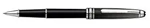 Montblanc Solitaire Meisterstuck Doue Black and White Rollerball Pen 101405