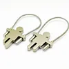 Custom wholesale matt finish sports metal string keyrings