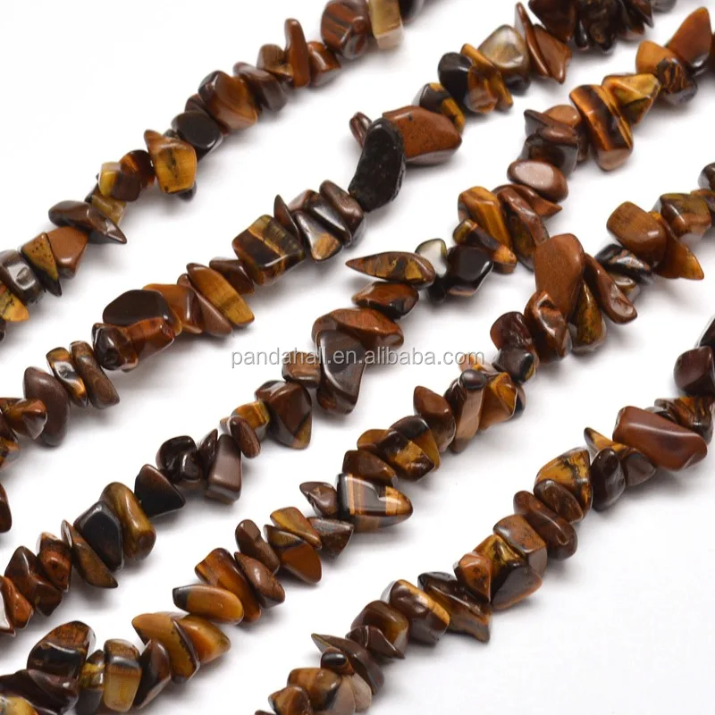 

Slice Gemstone Natural Tiger Eye Stone Chip Beads Strings Wholesale