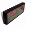 scrolling message indoor/outdoor P7.62mm single color digital clock display panel led billboard
