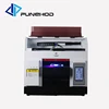Mini a4 uv flatbed printer measured with roll to roll small printer