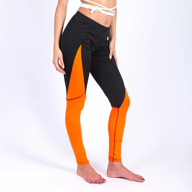 orange yoga pants