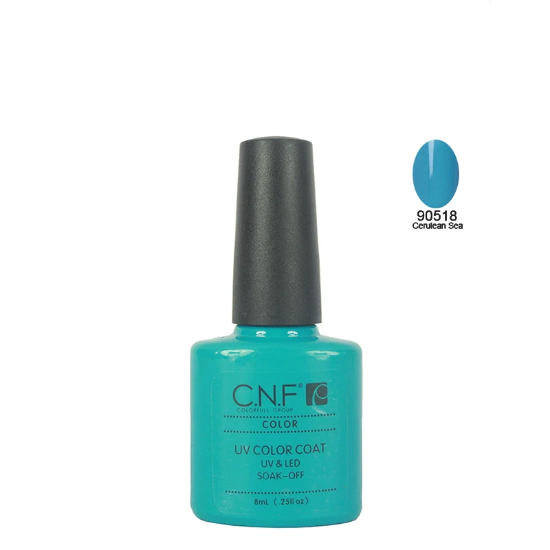 CNF 1 color gel lot 79colors choose 90518 Long lasting soak off LED UV Nail Gel