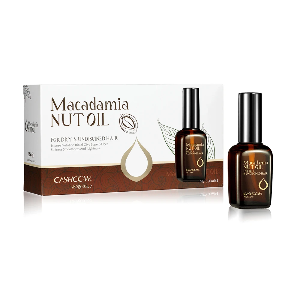 

Essential Oil for damage hair care & hair repairing with macadamia nut oil and moroccan argan oil