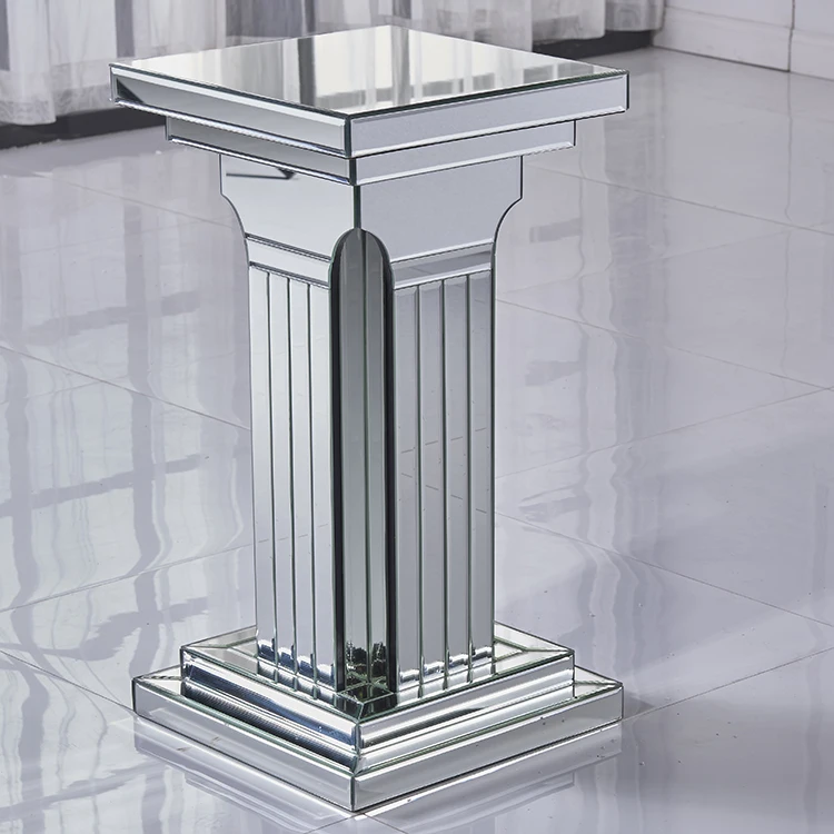 
Top quality home decor roman column glass sculpture pedestal stand 