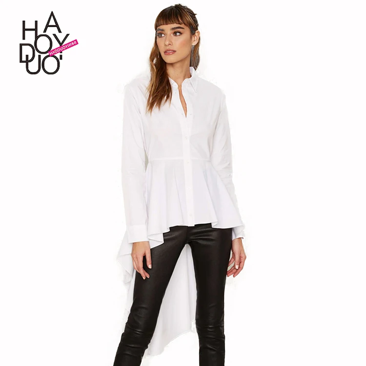 Venta al por mayor blusas blancas manga online los mejores