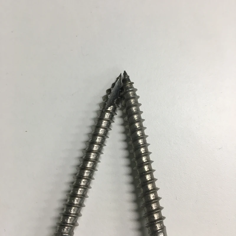 304 Stainless Steel Deck Screws Flat Head Wood Screw Pocket Hole Screw