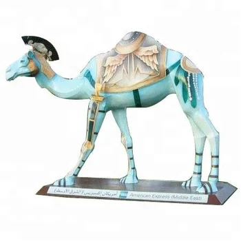 metal camel statue