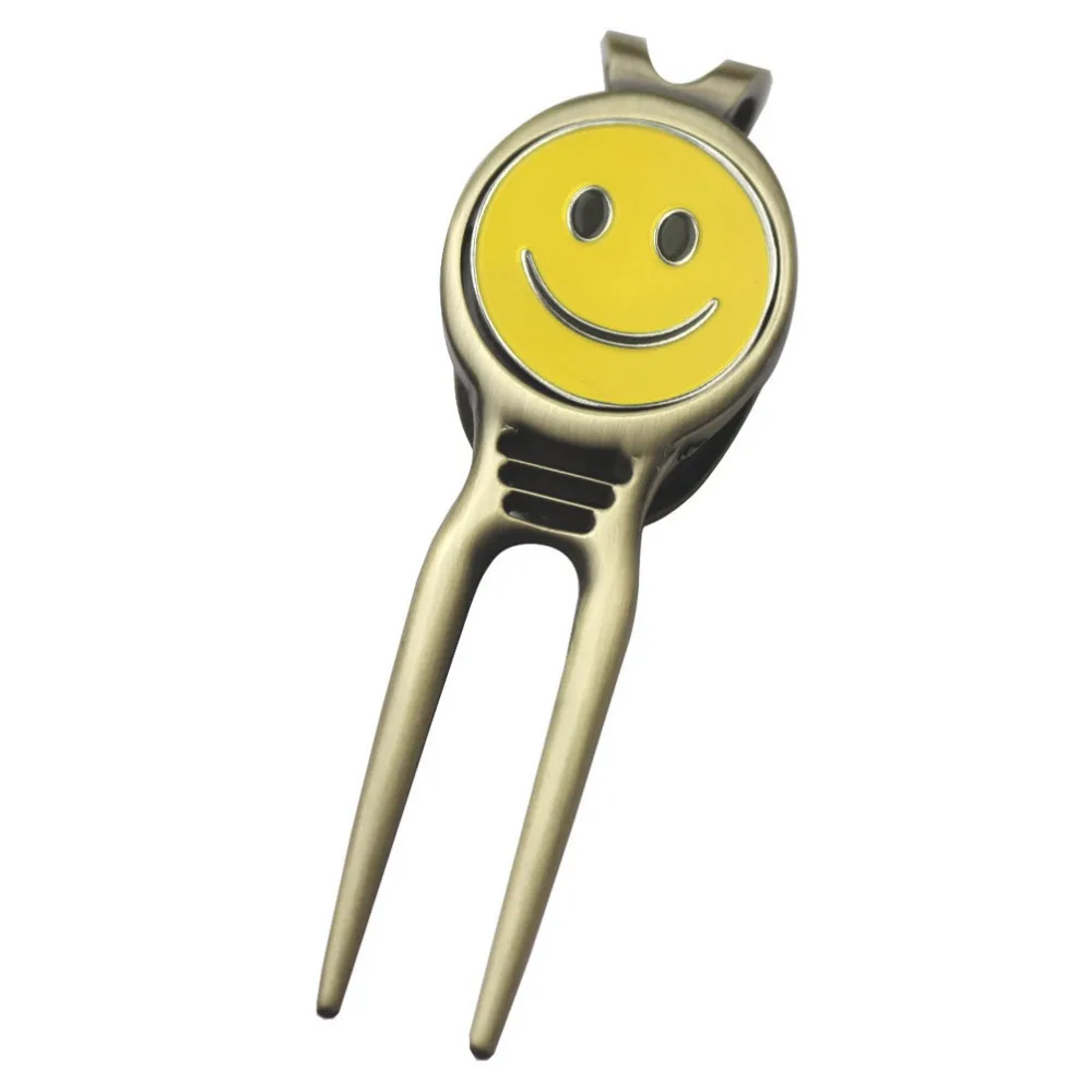Soft Enamel Smiley Face Golf Ball Markers In Bulk Buy Ball Marker In
