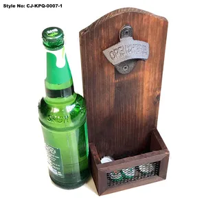Image of Customized kitchen appliance corkscrew wall mounted bottle opener