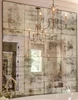 subway tiles backsplash antique mirror glass