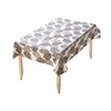 Chinese wholesale custom gray reactive dyeing home decorative tablecloth