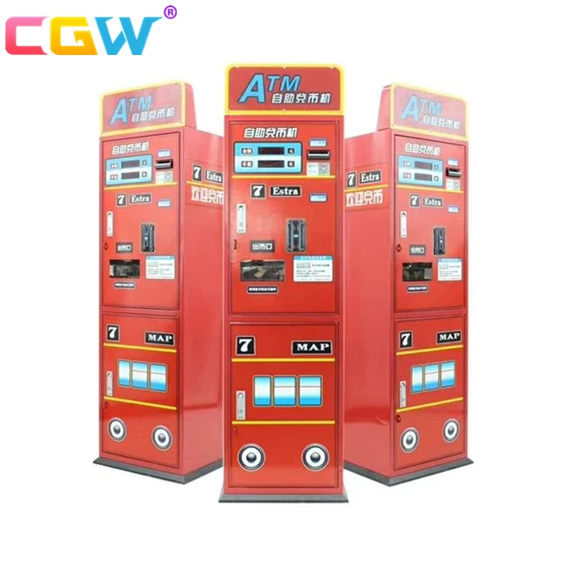 Cgw Coin Exchange Machines Customized Automatic Coin Change Machine For