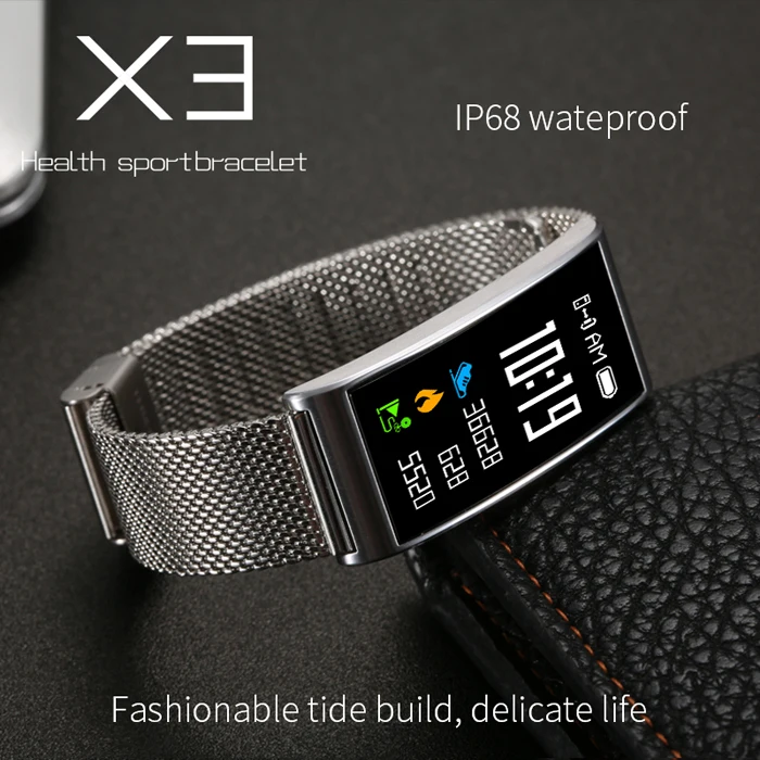 

Smart stainless steel leather watch band wholesale, White;black;red;siler;gold