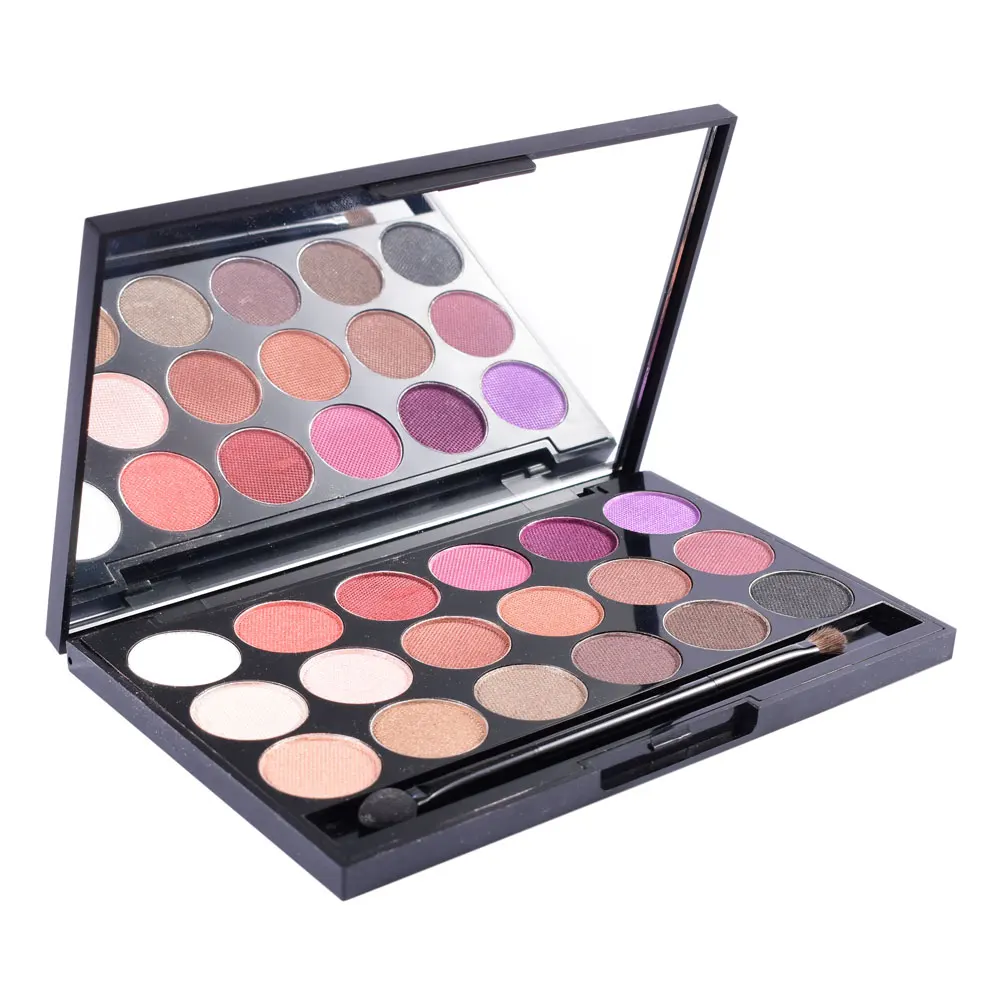 LCHEAR Waterproof Makeup 18 Colors Shimmer Private Label Eyeshadow Palette 512106