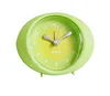 Modern Oval Shape Lovely Egg Analog Plastic Home Table Alarm Clock