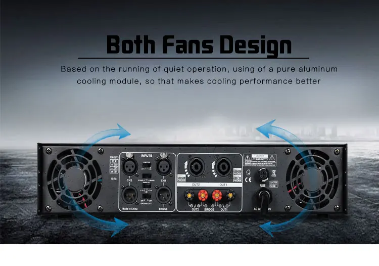 Amplificador de dj profesional con alta potencia de enping factory/amplificador de dj